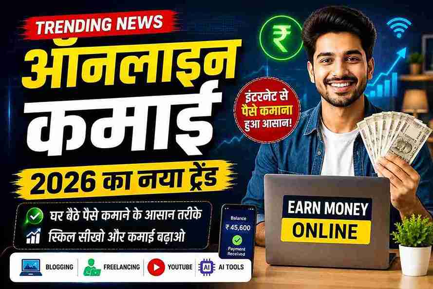 इंटरनेट पर क्यों तेजी से बढ़ रहा है 2026 मैं ऑनलाइन कमाई का क्रेज