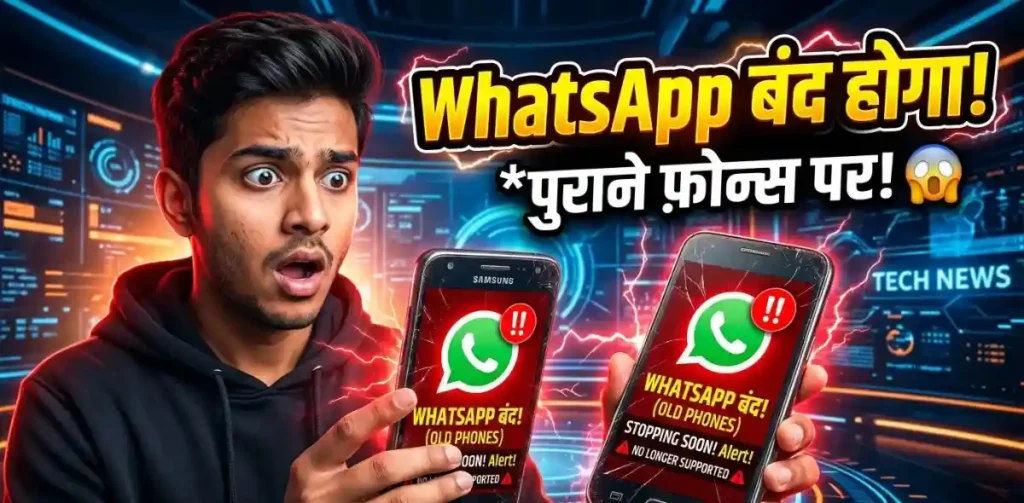 WhatsApp अब इन पुराने Android Phones पर नहीं चलेगा! कहीं आपका फोन भी लिस्ट में तो नहीं? 2026