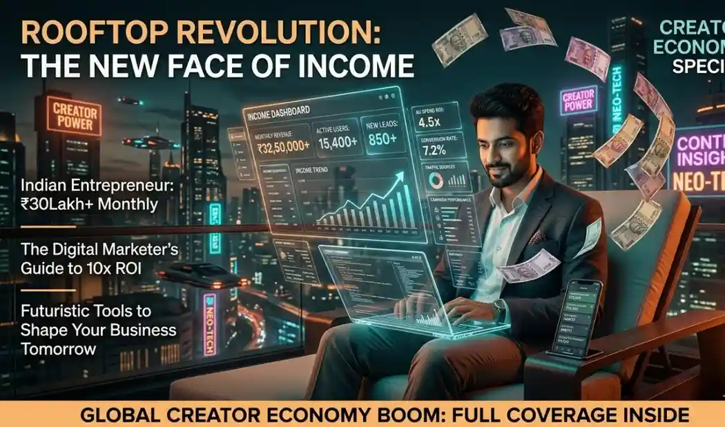 2026 में Creator Economy Boom: Indian Digital Creators कैसे कमा रहे हैं लाखों रुपये?