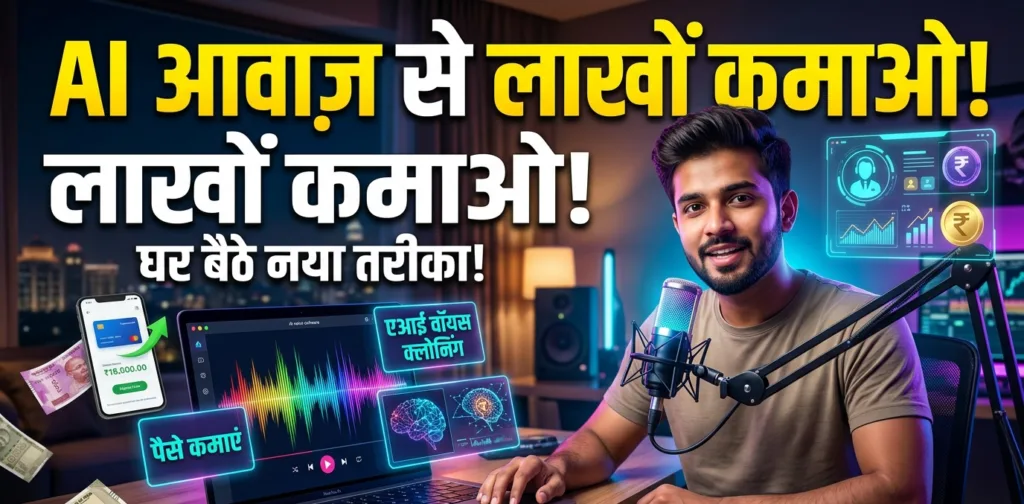 2026 में AI Voice Selling से पैसे कमाएं – नया Online Earning तरीका