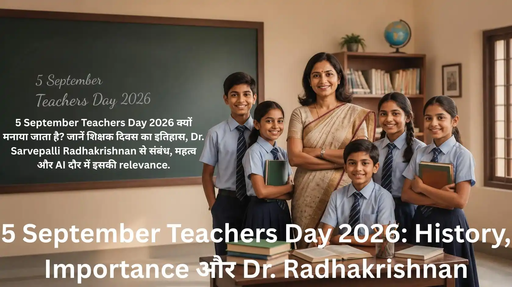 5 September Teachers Day 2026: शिक्षक दिवस क्यों मनाया जाता है? जानें History Importance और Dr. Radhakrishnan की कहानी